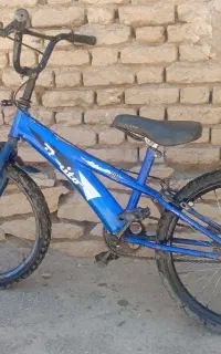 دوچرخه ی 20 آبی درحد نو