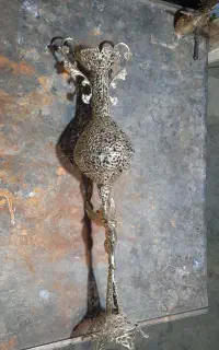 گلدان برنزی