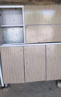 گاز۵شعله کاملاسالم باابچکان وکابینت زیرظرفشویی ۳در