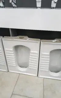 سنگ توالت آسیایی ریم باز کارگاهی