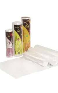 پلاستیک فریزر .سفره و زباله پلاستیک رکابی شفاف