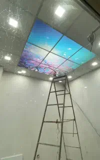نصب انواع تایل 60 در 60 و پی وی سی