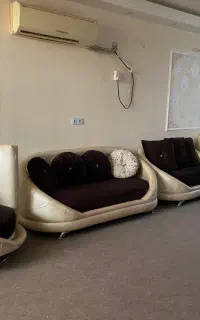 مبلمان ۷نفره خارجی چرم اصل