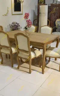 میز غذاخوری شش نفره