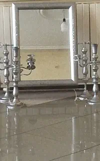 آینه و شمعدان