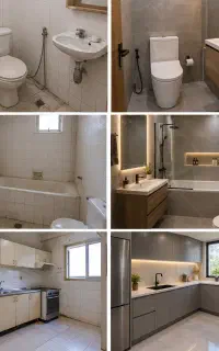 بازسازی آپارتمان و منزل قدیمی