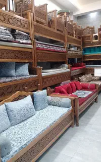 تخت سنتی با چوب چنارM/20