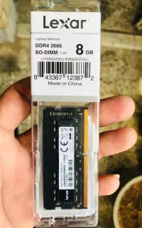 فروش رم 8 گیگ DDR4 لپتاپی و هارد SSD M.2