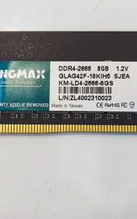 رم کامپیوتر Ram Kingmax 8G DDR4 2666 زیر قیمت