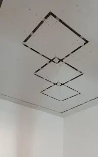کناف کاری نور مخفی سقفی کاذب برش لاینر پارتیشن