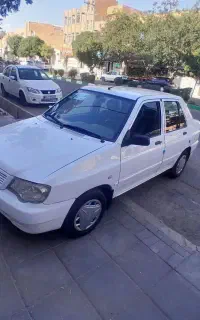 پراید ۱۳۲ مدل۹۵ بدون رنگ شاسی سالم