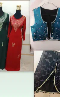 نگین کاری لباس