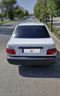 پراید مدل ۹۷ مشابه خشک واقعی تک برگ