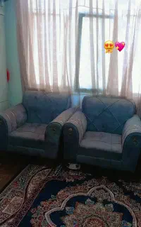دوتا مبل یه نفره فوری فروشی