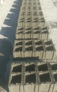 بلوک 20در40دیواری محکم و گوم ودرب چاه