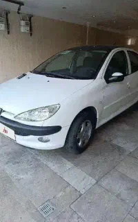 206 تیپ 3 بدون رنگ 401مشابه صفر