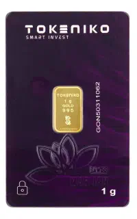 شمش طلا 24 عیار توکنیکو 1 گرم