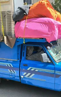 باربری *نیسان بار*حمل اثاث منزل*کارگر خالی*