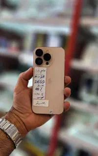 iphone 16pro  256G  90%  gold  باریجستر