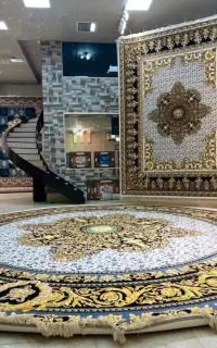 فرش امیران فرش 700شانه نخ اصل کد ۲۳۴۱ کرم