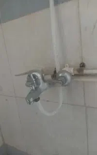 شیرآلات حمام سالم سالم با لوله و دوش