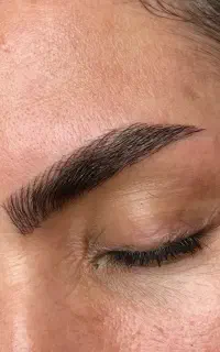 مدل رایگان میکروبلدینگ ابرو شید لب میکاپ و شینیون