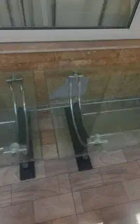 میز جلو مبلی شیشه ای