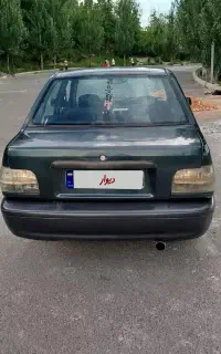 پراید مدل 82جلو و عقب سالم