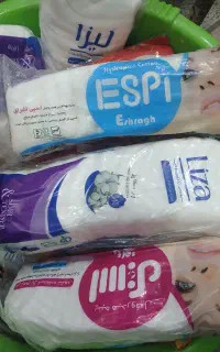 پنبه و دستکش یک بار مصرف