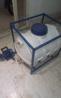 فروش یکعدد تانکر ۱۰۰ لیتری  با متعلقات آن