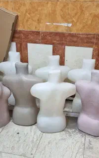مانکن پلاستیکی و چوب سعید