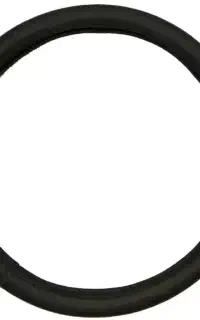 دور فرمان چرم مشکی