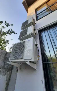 نصب کولر گازی(اسپلیت)  نصاب کولر و لوله کشی کولر