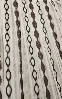 پرده مامل با چوب پرده