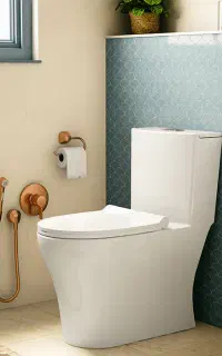 توالت فرنگی چینی کرد مدل کانپست
