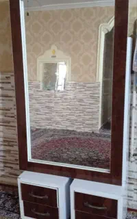 آینه قدی با قاب ام دی اف