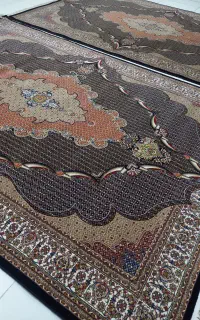جفت فرش ۶متری ۱۰۰۰شانه طرح ماهی