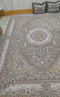 فرش ۹متری کرم گردویی
