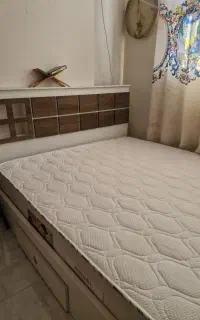 فروش سرویس خواب ۲ نفره همراه تشک رویال طبی
