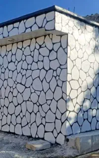 نما جدید بارنگ روغنی ضد اب برروی پلاستر نرمه
