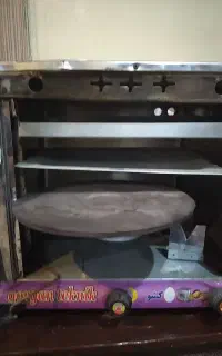 تنور گازی برای پخت نان کیک شیرینی کلوچه پیتزا و...