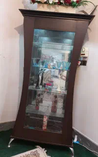 بوفه دکوری هالوژن دار ( ویترین )