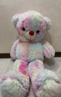 عروسک خرس رنگی