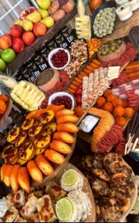 فینگرفود/ غذای خانگی و ایرانی / سالاد/ میزآرایی