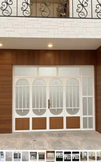 درب حیاط و پارکینگ