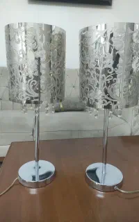 فروش ۲ عدد آباژور رومیزی مدرن (دیمردار)