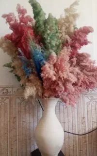 گل با گلدان کوزه ای
