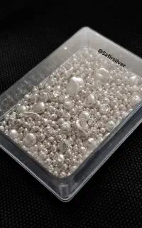 نقره ساچمه 995 حدود 60 گرم