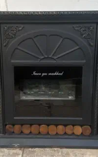 بخاری بزرگ ایمن گاز مشهد مدل شارین کلبه ای