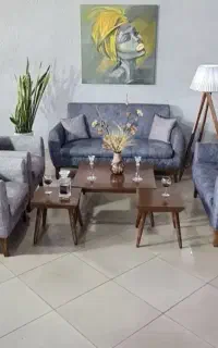 مبل آپارتمانی کم جا تولیدی اذرخش